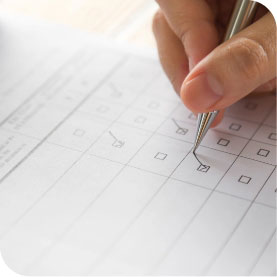 White Oak Dental
person filling out a form